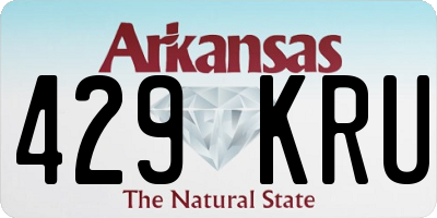 AR license plate 429KRU