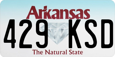 AR license plate 429KSD