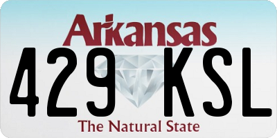 AR license plate 429KSL