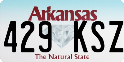 AR license plate 429KSZ
