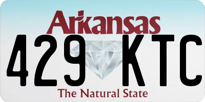 AR license plate 429KTC