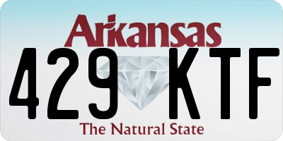 AR license plate 429KTF