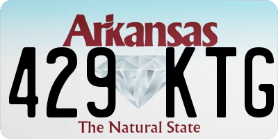 AR license plate 429KTG