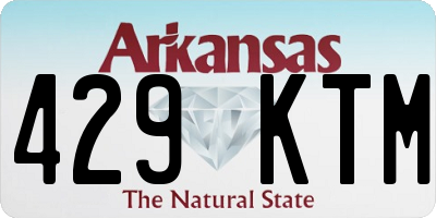 AR license plate 429KTM
