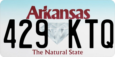 AR license plate 429KTQ