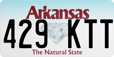 AR license plate 429KTT
