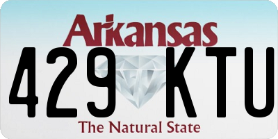 AR license plate 429KTU