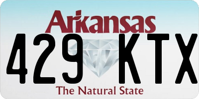 AR license plate 429KTX