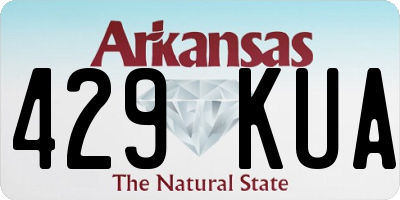 AR license plate 429KUA