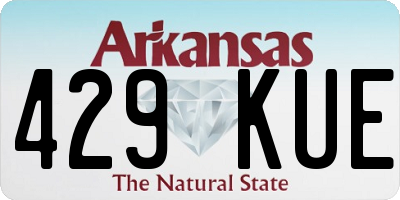 AR license plate 429KUE
