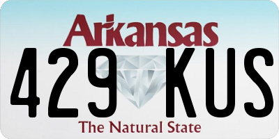 AR license plate 429KUS