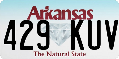AR license plate 429KUV