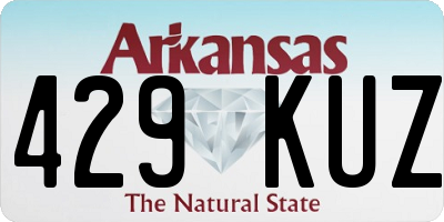 AR license plate 429KUZ