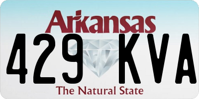 AR license plate 429KVA