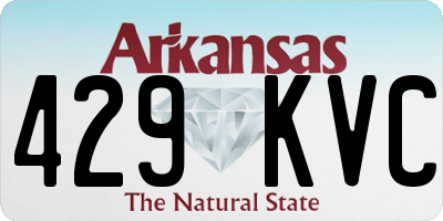 AR license plate 429KVC