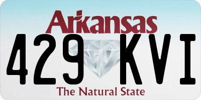 AR license plate 429KVI