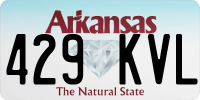 AR license plate 429KVL