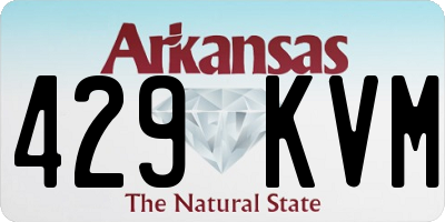 AR license plate 429KVM