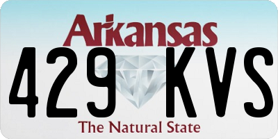 AR license plate 429KVS