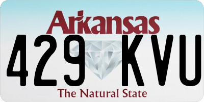 AR license plate 429KVU