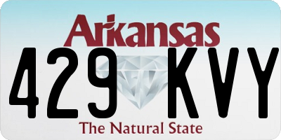 AR license plate 429KVY