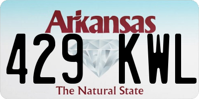 AR license plate 429KWL
