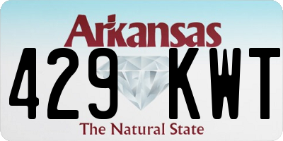 AR license plate 429KWT