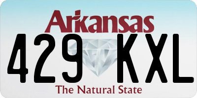 AR license plate 429KXL