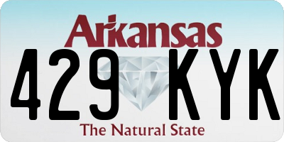 AR license plate 429KYK
