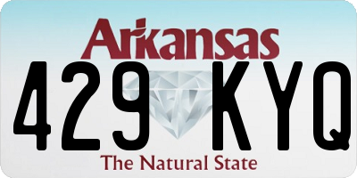 AR license plate 429KYQ