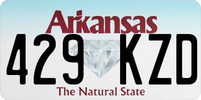 AR license plate 429KZD