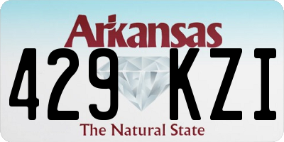 AR license plate 429KZI
