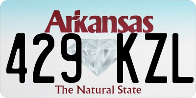 AR license plate 429KZL
