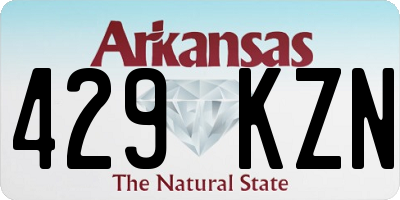 AR license plate 429KZN
