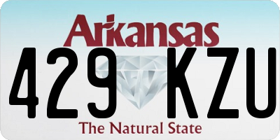 AR license plate 429KZU