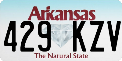 AR license plate 429KZV