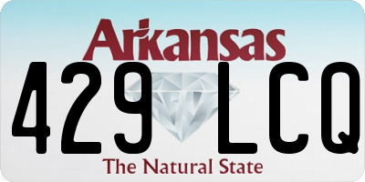 AR license plate 429LCQ