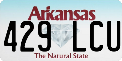 AR license plate 429LCU