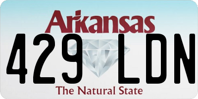 AR license plate 429LDN
