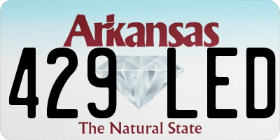 AR license plate 429LED