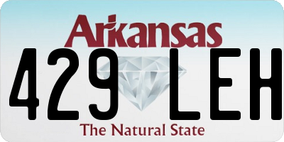 AR license plate 429LEH