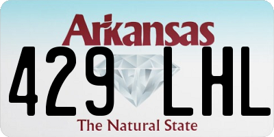 AR license plate 429LHL