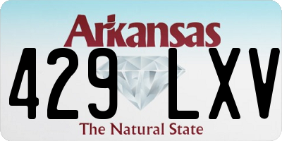 AR license plate 429LXV