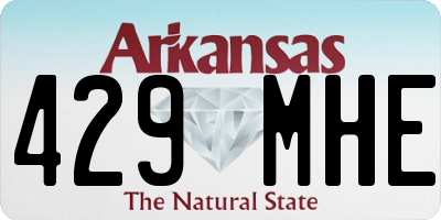 AR license plate 429MHE