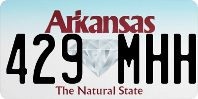 AR license plate 429MHH