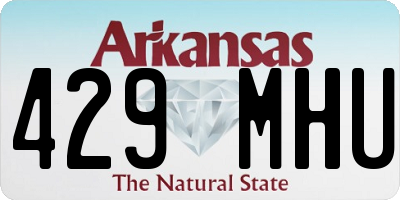 AR license plate 429MHU