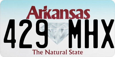 AR license plate 429MHX