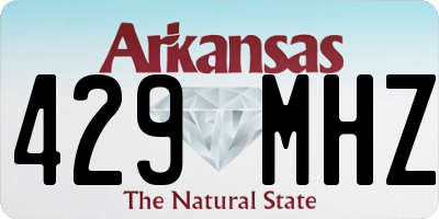 AR license plate 429MHZ