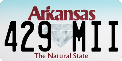 AR license plate 429MII