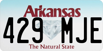 AR license plate 429MJE